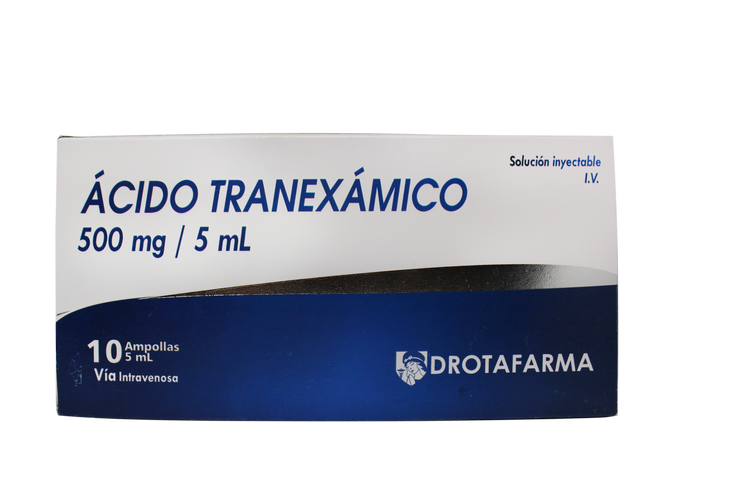 ACIDO TRANEXAMICO 500MG/5ML X 1 AMP IV DROTAFARMA