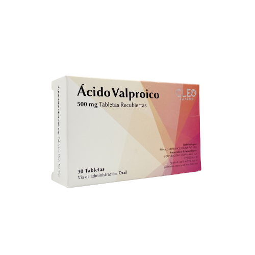 ACIDO VALPROICO 500MG 10 TAB BRIXMEDIC