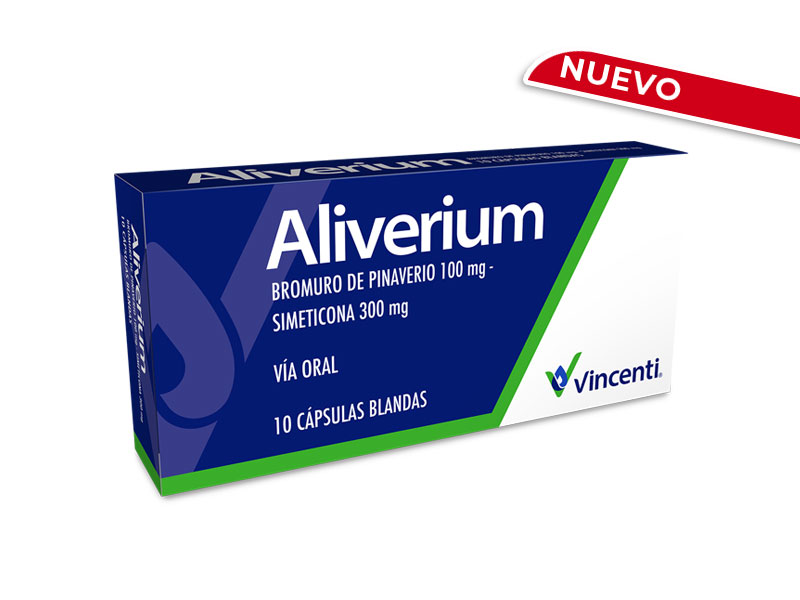 ALIVERIUM  PINAVERIO+SIMETICONA 100MG/300MG X 10 CAP. 
