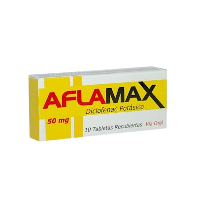 AFLAMAX 50 MG X 10 TAB DICLOFENAC