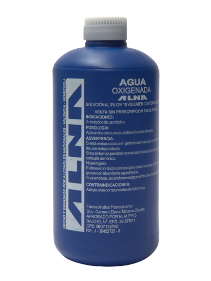 AGUA OXIGENADA X 500 ML ALNA