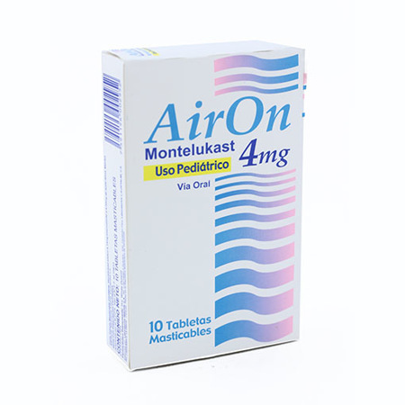 AIRON (MONTELUKAST) 4MG X 10 TAB