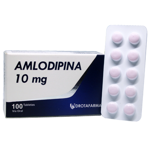 AMLODIPINA 10 MG X 10 TAB DROTAFARMA