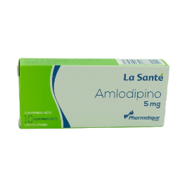 AMLODIPINA 5 MG X 10 TAB GENVEN