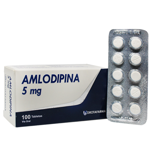 AMLODIPINA 5MG X 10TAB DROTAFARMA