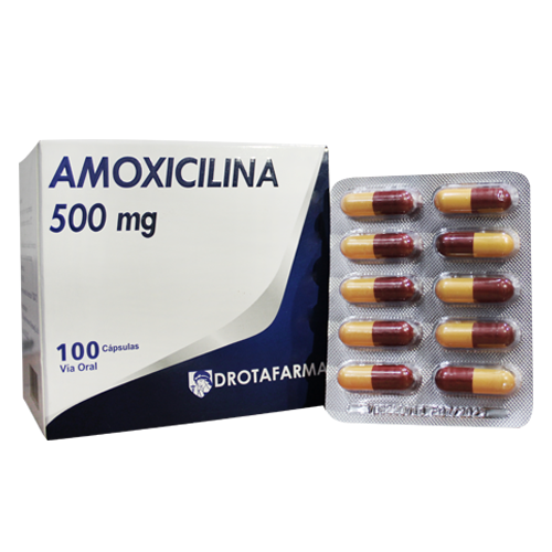 AMOXICILINA 500 MG X 10 TAB DROTAFARMA ZAKI