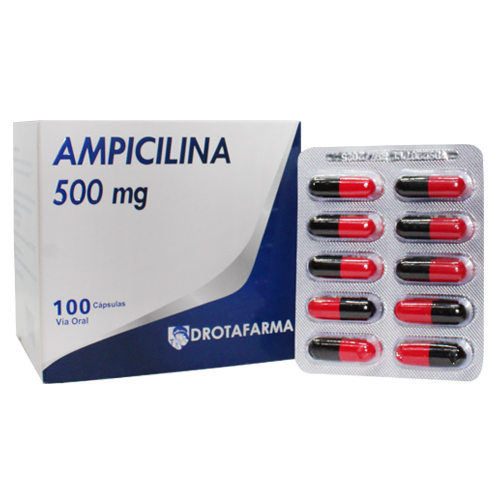 AMPICILINA 500 MG X 10 CAP DROTAFARMA