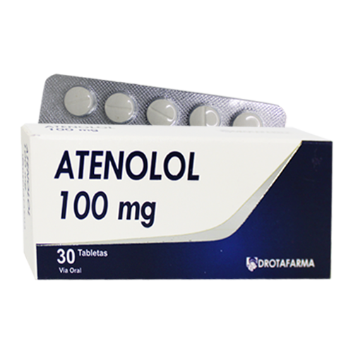 ATENOLOL 100 MG X 10 TAB DROTAFARMA