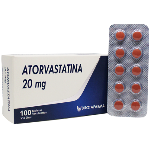 ATORVASTATINA 20 MG X 10 TAB DROTAFARMA