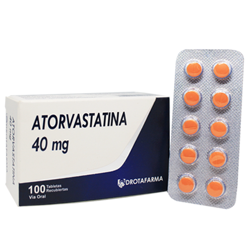 ATORVASTATINA 40 MG  X 10 TAB DROTAFARMA BRIXMEDIC