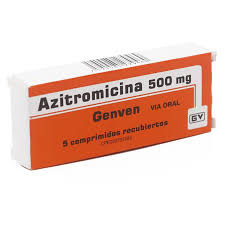 AZITROMICINA 500MG X 5 TAB GENVEN