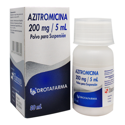 AZITROMICINA 200MG / 5ML SUSP. PED. X 30ML DROTAFARMA