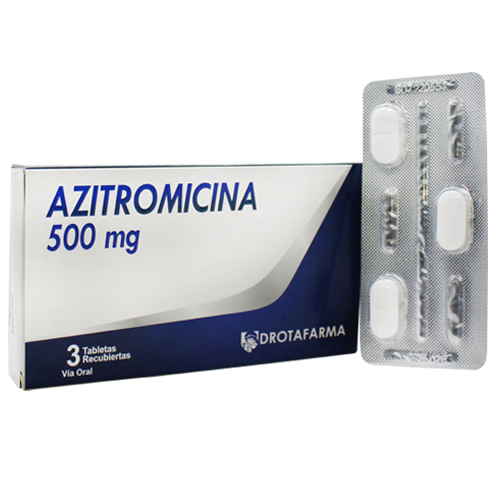 AZITROMICINA 500 MG X 3 TAB DROTAFARMA HB