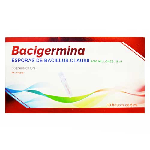 PROBIOTICO SUSP 5ML X 1 VIAL BACIGERMINA 2000 UI
