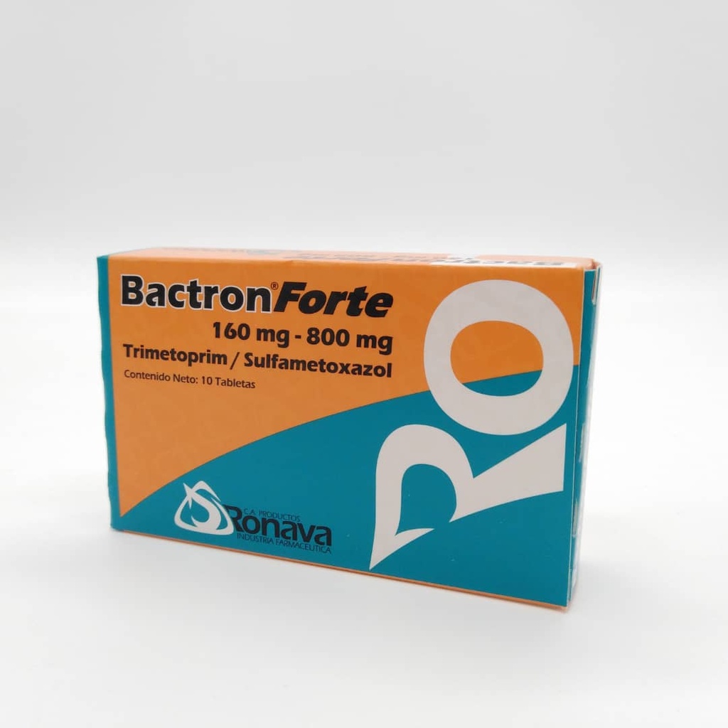BACTRON FORTE trimetoprim 160MG/800MG X 10 TAB