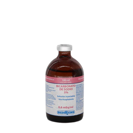 BICARBONATO D/ SODIO 5% SOL. X100ML (BERENHS)
