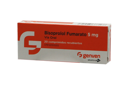 BISOPROLOL 5MG X 20 COMP GENVEN Y SPEFAR