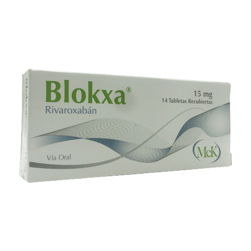 BLOKXA (RIVAROXABAN) 15 MG X 14 TAB CALOX
