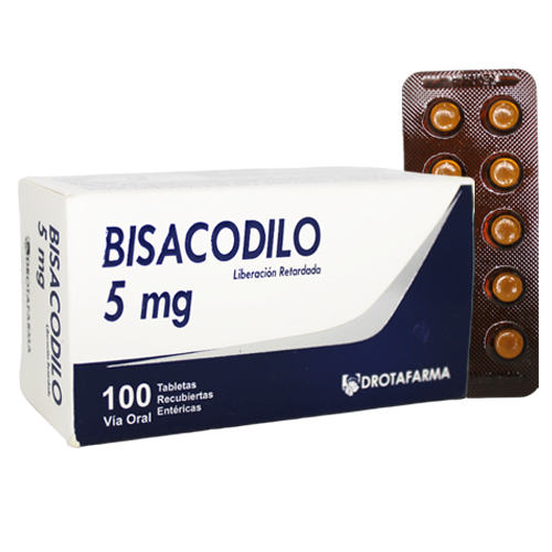 BISACODILO 5 MG X 10 TAB LAXANTE DROTAFARMA