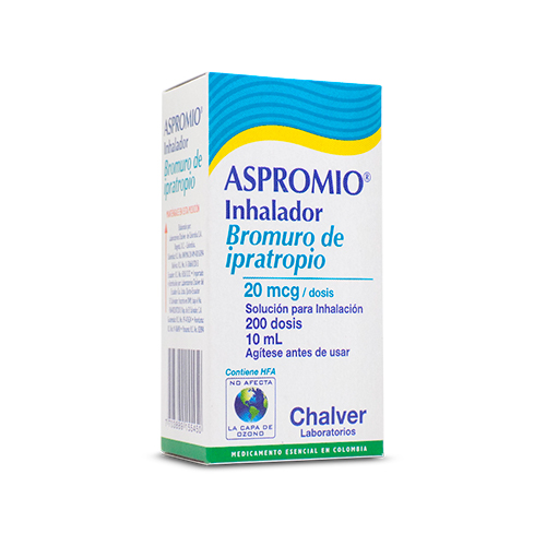 BROMURO IPRATROPIO INHALADOR 20MCG X 200 DOSIS distrilab