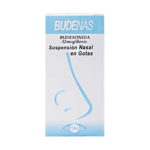 BUDENAS (BUDESONIDA) SUSP. NASAL GOTAS X 15ML