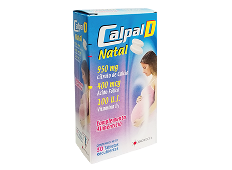 CALPAL D NATAL X 30 TAB