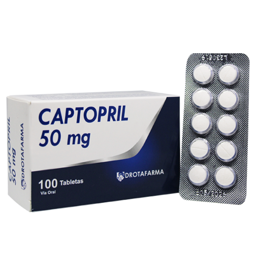 CAPTOPRIL 50 MG X10 TAB DROTAFARMA