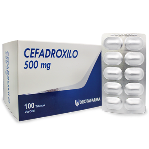 CEFADROXILO 500MG X 10 TAB DROTAFARMA FERLINI