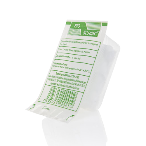 CEPILLO QUIRURGICO SECO X 1