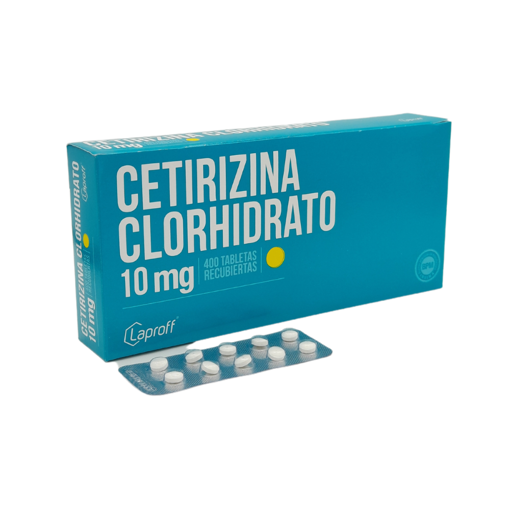 CETIRIZINA 10 MG X 10 TAB DROTAFARMA LAPROFF