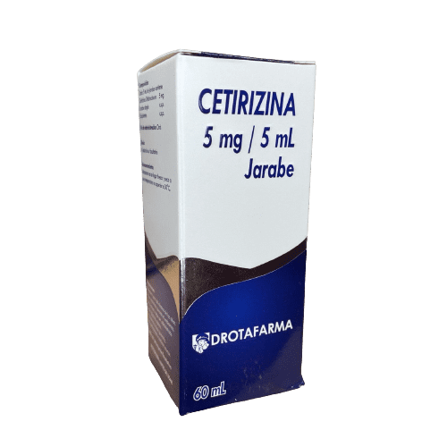 CETIRIZINA 5MG/5ML JBE X 60ML DROTAFARMA