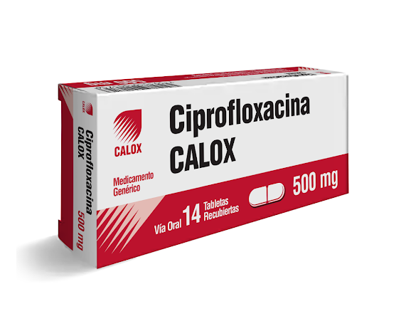 CIPROFLOXACINA 500 MG X 14 TAB. CALOX