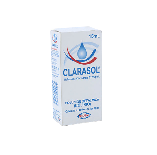 CLARASOL SOLUC OFTALMICA X 15 ML NAFAZOLINA