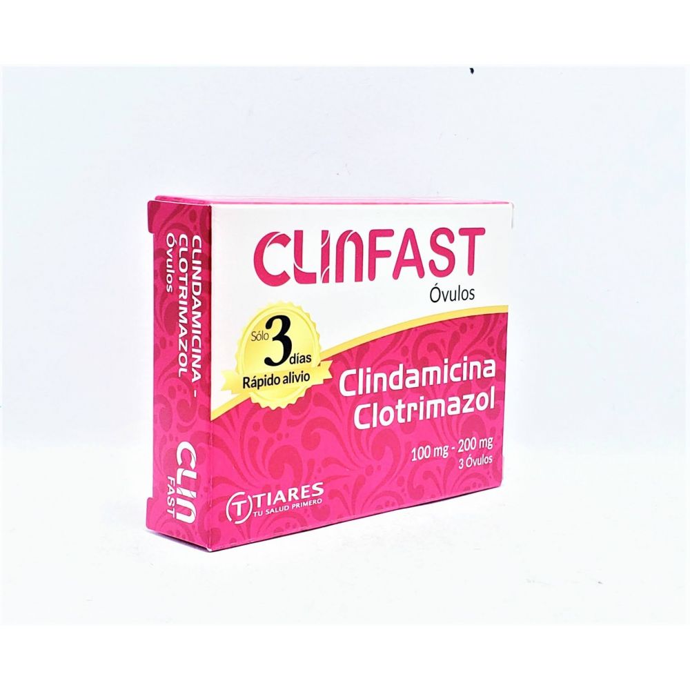 CLINFAST (CLINDAMICINA+ CLOTRIMAZOL) OVULO VAG. X 3 UND.