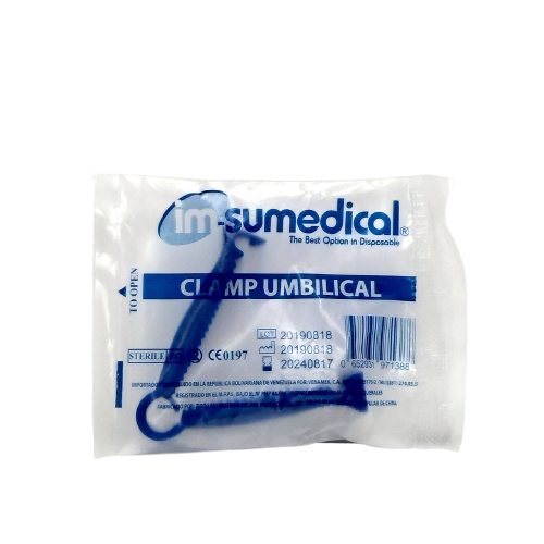 CLIP PINZA UMBILICAL X1