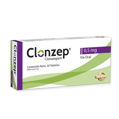CLONZEP 0.5MGX30TAB CLONAZEPAM