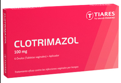 CLOTRIMAZOL 100MG X 6 OVULOS TIARES