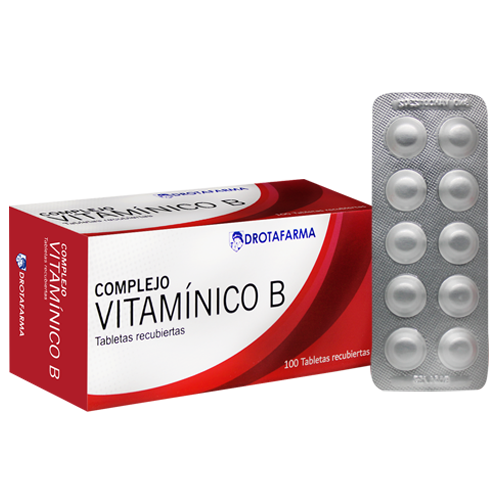 COMPLEJO B  X 10 TAB DROTAFARMA