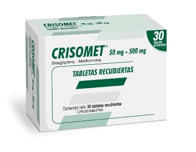 CRISOMET METFOR+SITAGLI 50-500MG X 10TAB