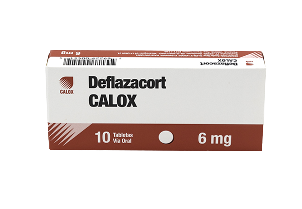 DEFLAZACORT 6MG X 10 TAB CALOX