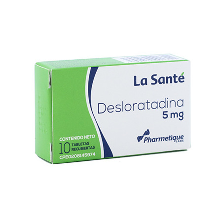 DESLORATADINA 5MG X 10 TAB LA KIMICEG