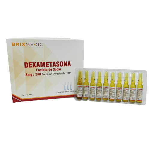 DEXAMETASONA 8MG/2ML X 1 AMP. I.M-I.V BRIXMEDIC-DROTAFARMA