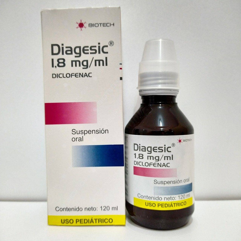 DIAGESIC (DICLOFENAC) 1,8MG/ML SUSP. X 120 ML
