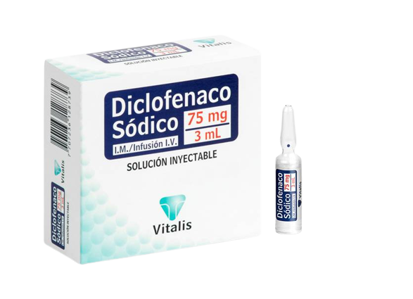 DICLOFENAC SODICO 75MG/3ML X 1 AMP