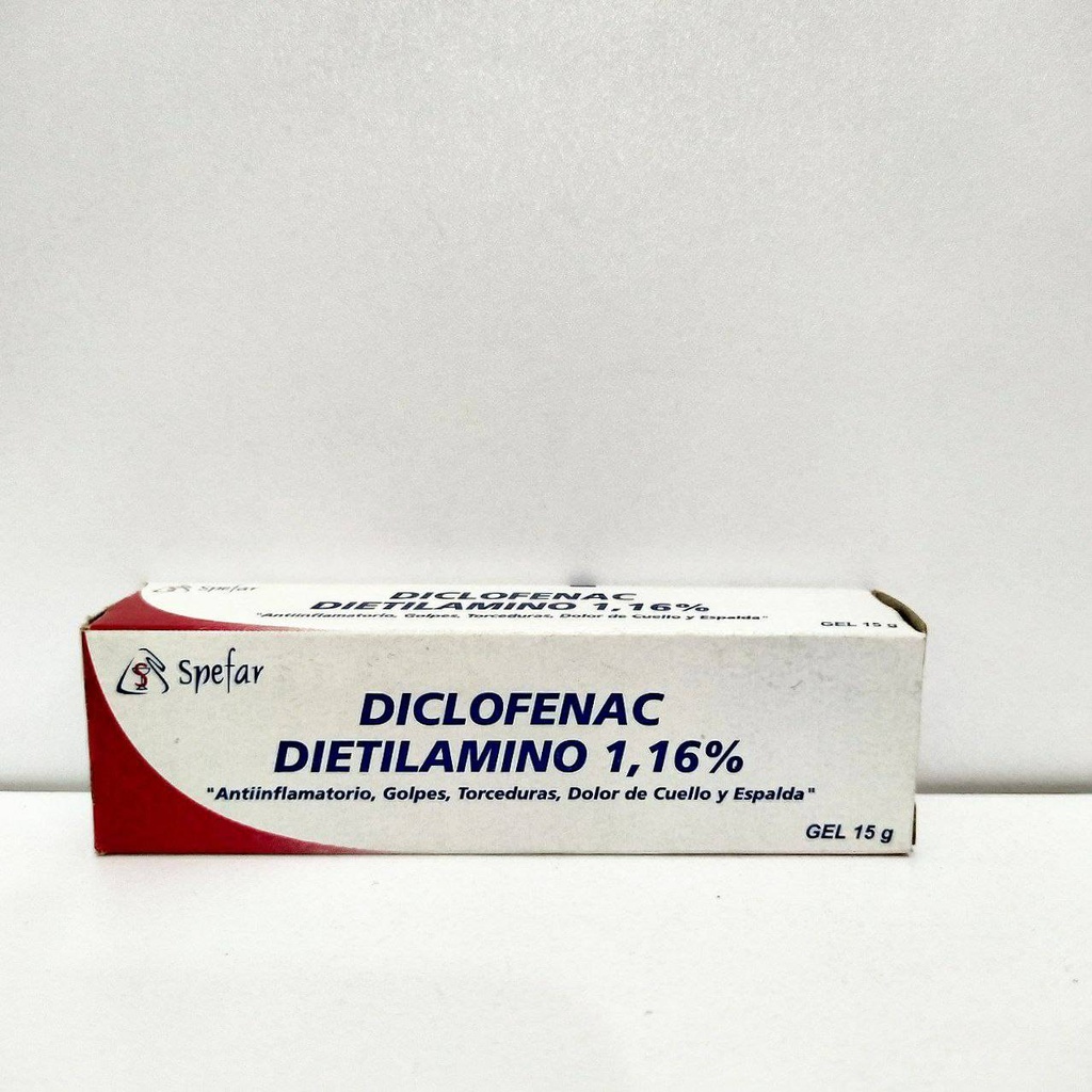 DICLOFENAC GEL 1,16% X 15GR. SPEFAR