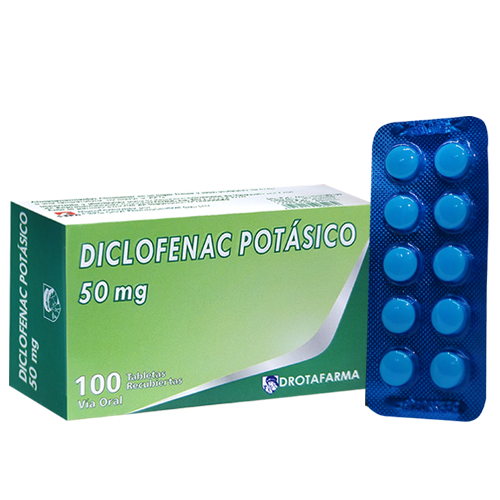 DICLOFENAC POTASICO 50MG X 10 TAB DROTAFARMA