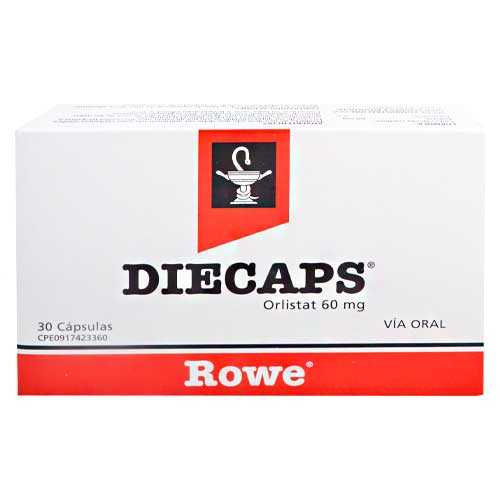DIECAPS (ORLISTAT) 60 MG X 30 CAP