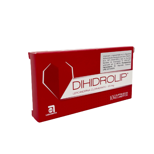 DIHIDROLIP (LERCANIDIPINA) 20MG X 10 COMP.