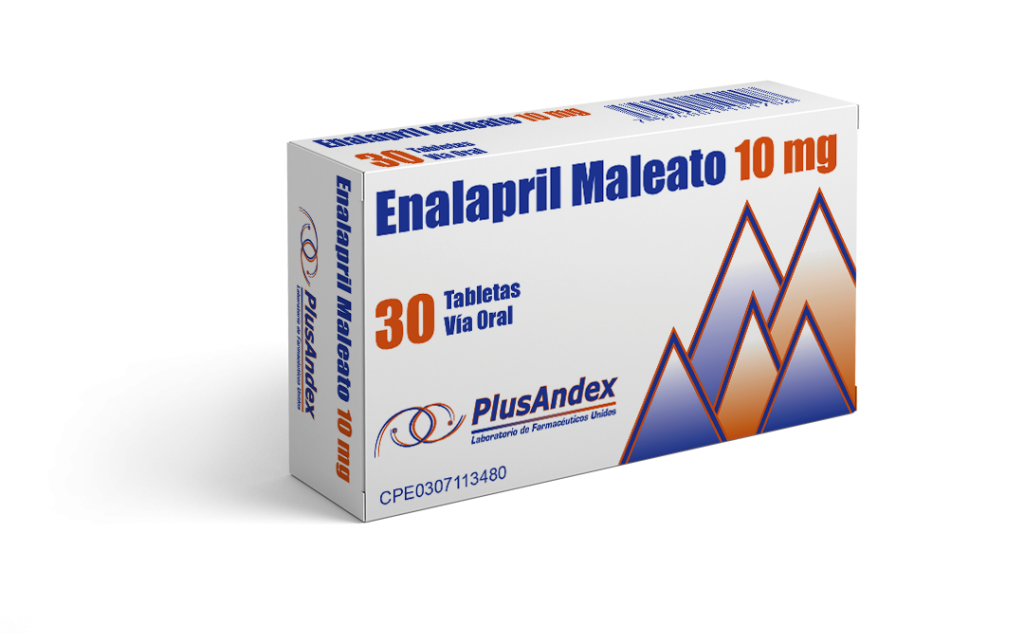ENALAPRIL 10MG X 30 TAB PLUSANDEX 