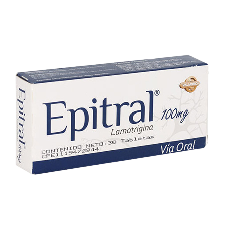 EPITRAL 100 MG X 30 LAMOTRIGINA